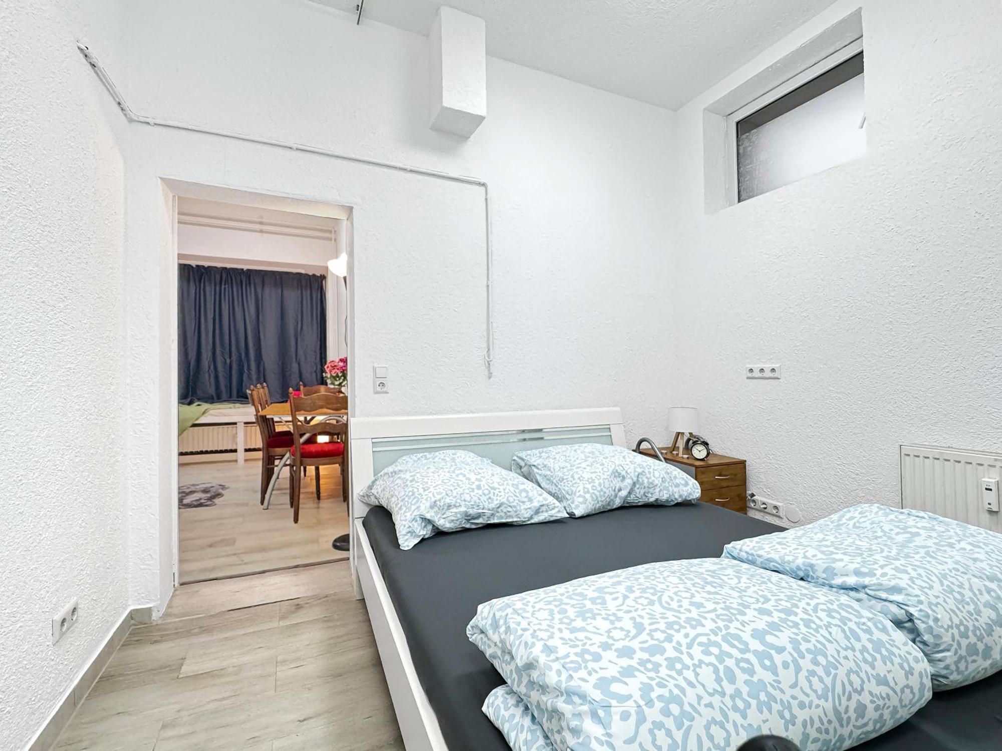 2 Zimmer Apartment Fuer 6 P, 15 Min Zum Flughafen エスリンゲン エクステリア 写真